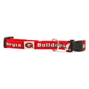 Georgia Bulldogs Medium Dog Collar