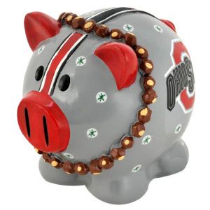 Ohio State Buckeyes Forever Collectibles Thematic Piggy Bank NCAA