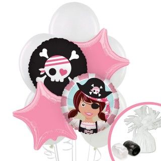 Pretty Pirates Party Balloon Bouquet