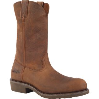 Durango 12In. Composite Toe Wellington   Distressed Tan, Size 9 1/2, Model DB003