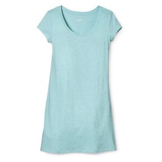 Mossimo Supply Co. Juniors T Shirt Dress   Aqua XXL(19)