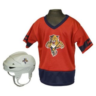 Franklin sports NHL Panthers Kids Jersey/Helmet Set  OSFM ages 5 9