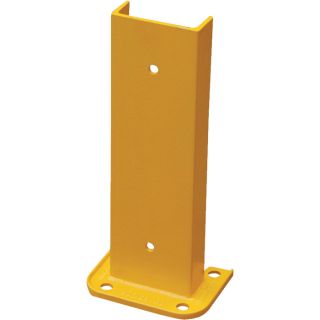 Vestil Structural Cast Rack Guard   18 Inch H, 5 1/2 Inch W x 4 Inch D Usable