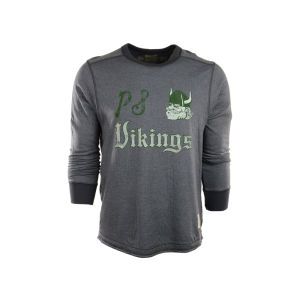 Portland State Vikings NCAA Long Sleeve Deconstructed Crew Sweatshirt