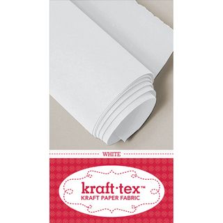 Kraft tex Kraft Paper Fabric white 18x54