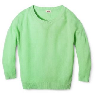 Mossimo Supply Co. Juniors Pullover Sweater   Snappy Green S(3 5)