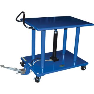 Vestil Manual Hydraulic Post Table   4000 Lb. Capacity, Model HT 40 3042