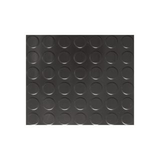 G Floor Garage/Shop Floor Coverings   10ft. x 24ft., Coin Design, Midnight