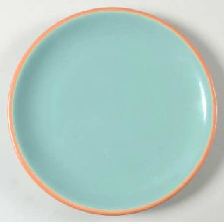 Bobby Flay China Turquoise Salad Plate, Fine China Dinnerware   All Turquoise,Un
