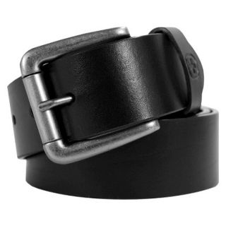 Swiss Gear Mens Distressed Leather Belt   Black M