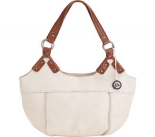Womens THE SAK Indio Leather Satchel   Stone Casual Handbags