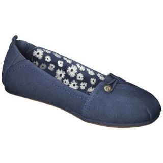 Womens Mad Love Lynn Canvas Loafer   Navy 9