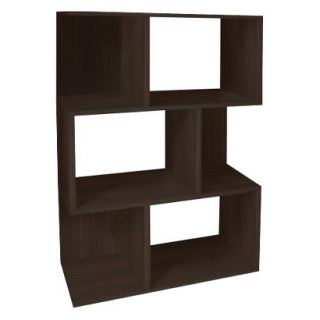 Storage Cube Way Basics Madison 3 Shelf Organizer   Dark Brown (Espresso)