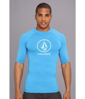 Volcom Lockup Surf Tee Mens Swimwear (Blue)