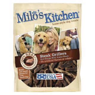 Milos Kitchen Home Style Dog Treats   Steak Grillers 18 oz