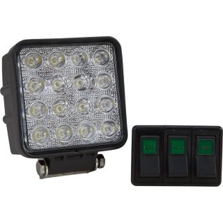 Ultra Tow XTP LED Combo Worklight   48 Watt, Rectangle, 16 LEDs, 2,880 Lumens