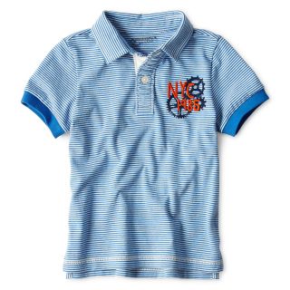 ARIZONA Short Sleeve Fashion Polo   Boys 2t 6t, Blue, Blue, Boys