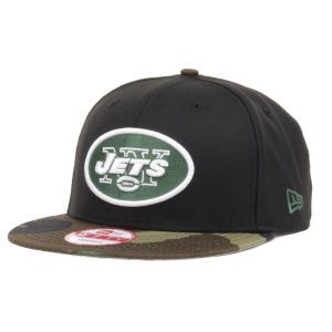 New York Jets New Era NFL Woodland TC 9FIFTY Snapback Cap