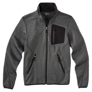 C9 by Champion Mens Venture Stretch Fleece Jacket   Heather Grey XL