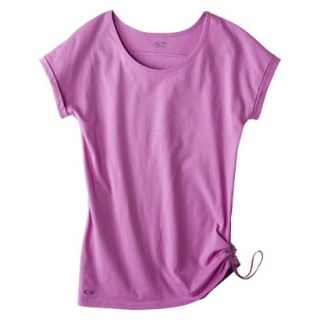 C9 by Champion Womens Yoga Layering Top With Side Tie   Violet S