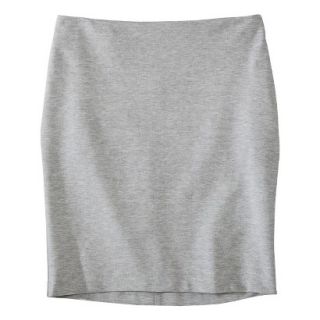 Merona Womens Ponte Pencil Skirt   Radiant Gray   2
