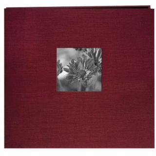 Silk Post Album w/Window 12x12