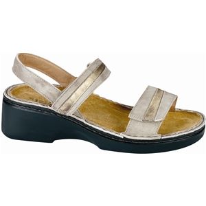 Naot Womens Milano Vintage Beige Brass Sandals, Size 40 M   67441 W96