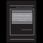 Civil Procedure, Contemporary Approach