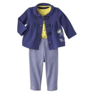 Just One YouMade by Carters Newborn Girls 3 Piece Cardigan Set   Yellow 9 M