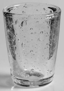 La Verrerie de Biot Traditional Clear Shot Glass   Clear,Air Bubbles,No Trim