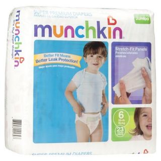 MunchkinDisposableDiapers 4 pack   Size 6 (92 Count)