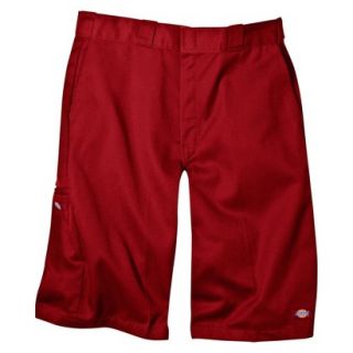 Dickies Mens 13 Loose Fit Multi Pocket Work Shorts   English Red 28