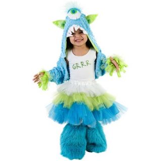 Girls Grrr Monster Costume