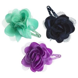 Cherokee Infant Girls 3 Piece Hair Clips   Assorted