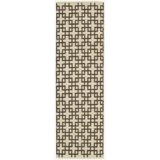 Barclay Butera By Nourison Bark Maze Rug (23 X 8)