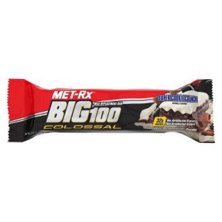 MET Rx Big 100 Colossal Super Cookie Crunch Meal Replacement Bar