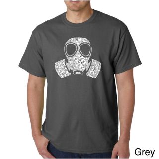 Los Angeles Pop Art Mens Gas Mask Fart T shirt