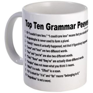  Grammar Peeves Mug