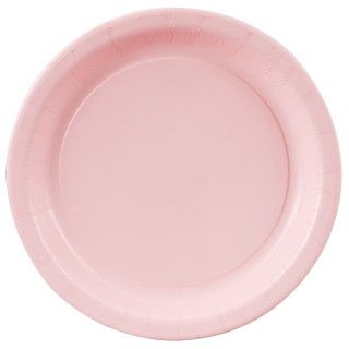 Classic Pink (Light Pink) Dessert Plates