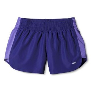 C9 by Champion Womens Run Short With Mesh Inset   Plumbago Blue XL