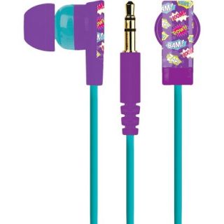 Merkury Innovations Large Headphones   Gumball Sunrise   Blue/Purple (MB HL2GS)