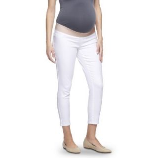 Liz Lange for Target Maternity Under Belly Skinny Pants   White M