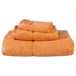 Brights 3 Piece Towel Set   Orange Truffle
