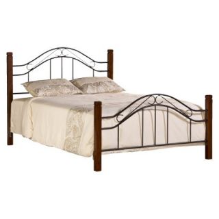 Twin Bed Hillsdale Furniture Martson Duo Panel Bed with Rails