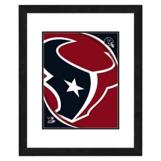 NFL Huston Texans Framed Team Logo Design