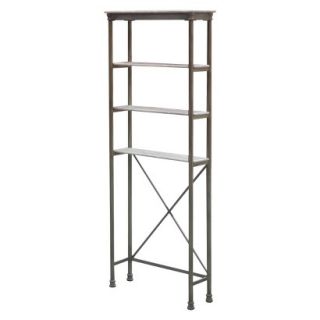 Etagere Home Styles Orleans Over Toilet Etagere   Marble Laminate