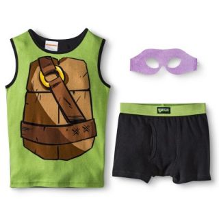 Teenage Mutant Ninja Turtles Donatello Boys Tank/Underwear Set w/ Mask  