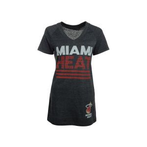 Miami Heat adidas NBA Womens Backcourt Triblend Vneck