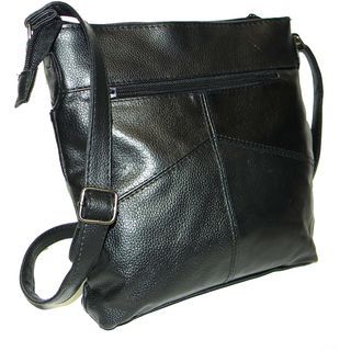 Hollywood Tag Leather Mini Ipad Messenger Bag