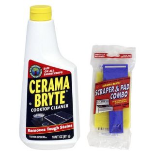 Range Kleen Cerama Bryte Stovetop Cleaning Kit   Set of 3